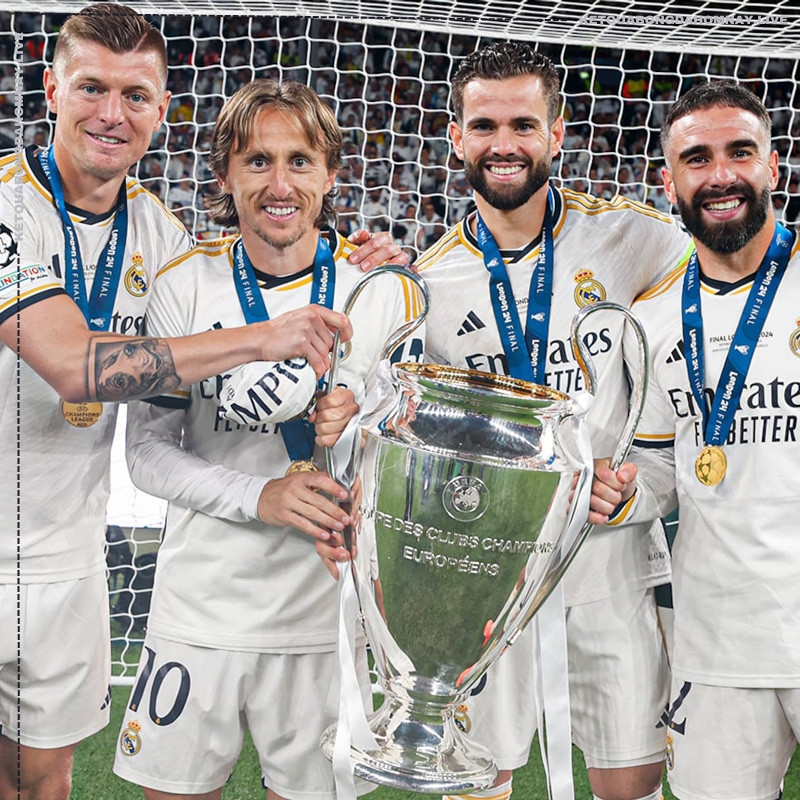 Đội bóng vô địch C1 - Champion League - Real Madrid