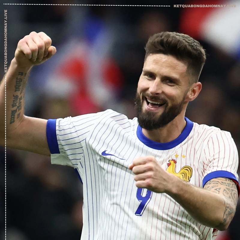 Olivier Giroud là ai? Tiền đạo nổi tiếng của bóng đá Pháp